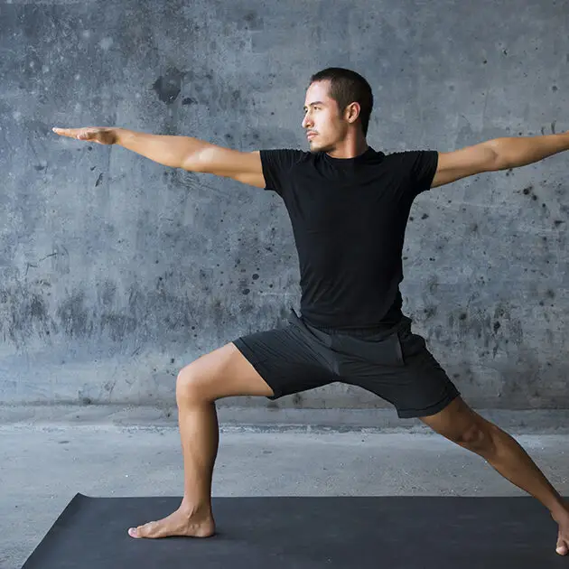 A yoga class at CPASE health club in Cheshire